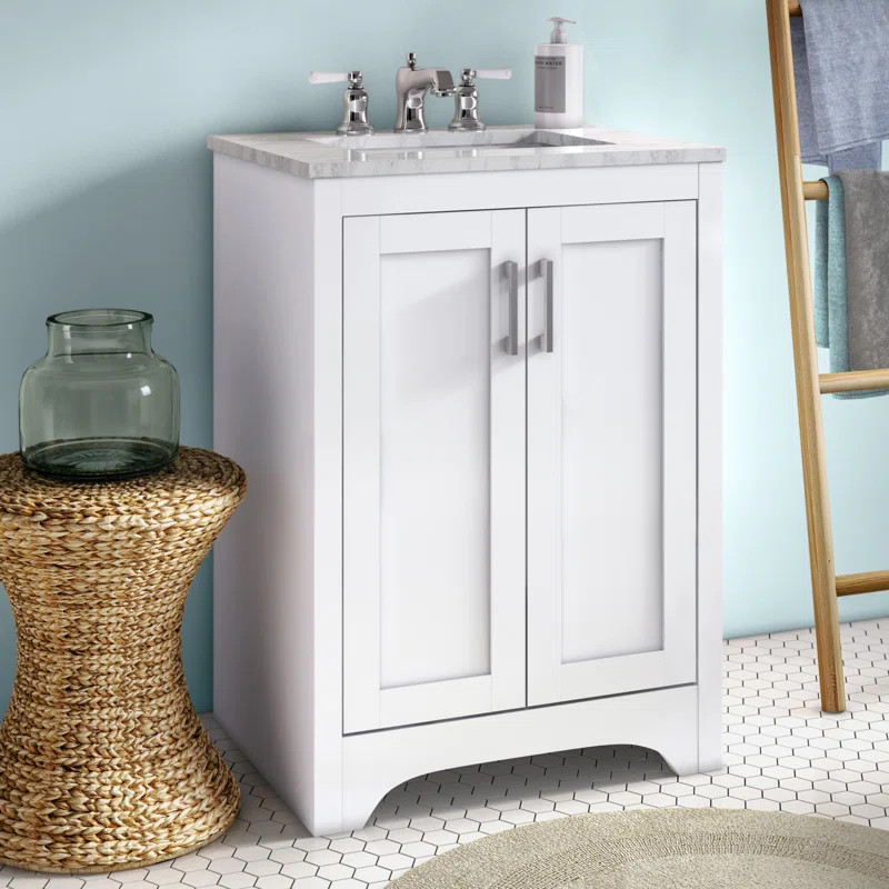 Hitchin 24" W x 19" D x 34" H Single Bathroom Vanity Set | Wayfair North America