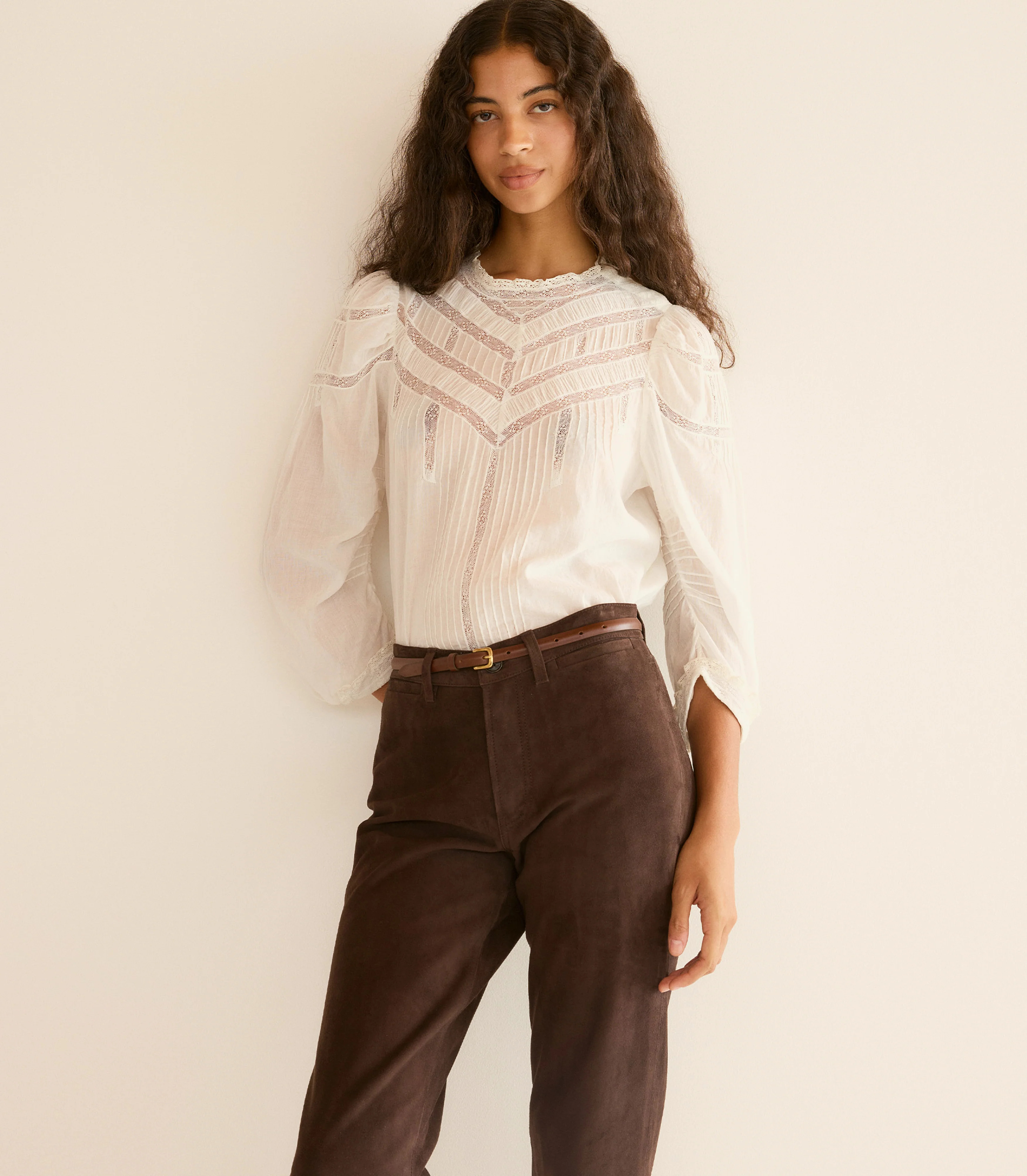 Adelphine Top - Salt | DOEN