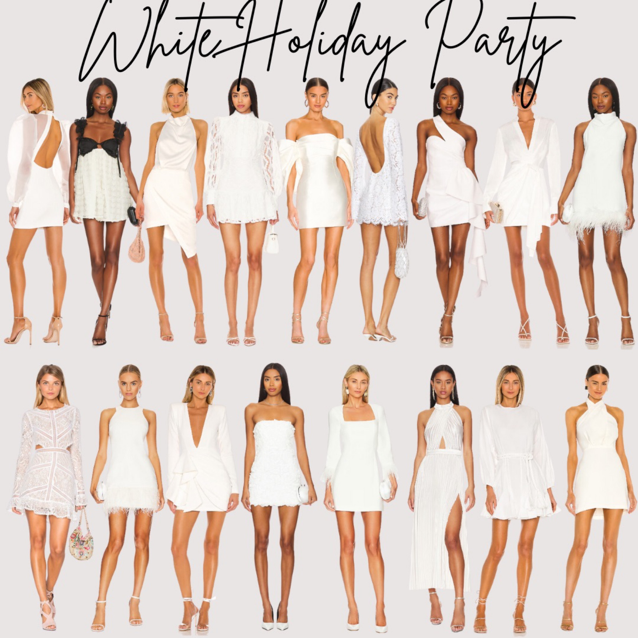 Perfect white cocktail dresses for any holiday party coming up🤍🤍🥂

#LTKSeasonal #LTKHoliday #LTKStyleTip