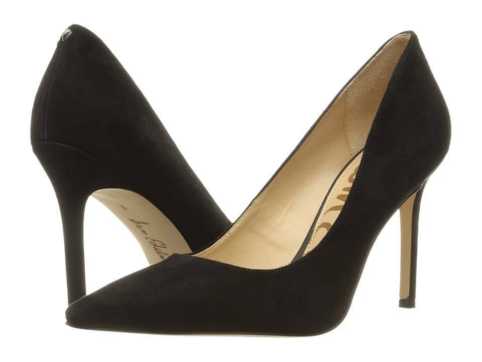 Sam Edelman Hazel (Black Kid Suede Leather) Women's Shoes | Zappos