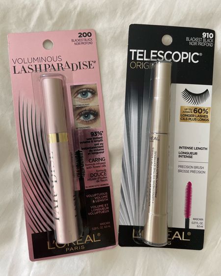 My two favorite mascaras are buy two get one free! I use lash paradise for my upper lashes and telescopic for my lower lashes 

#LTKbeauty #LTKunder50 #LTKsalealert