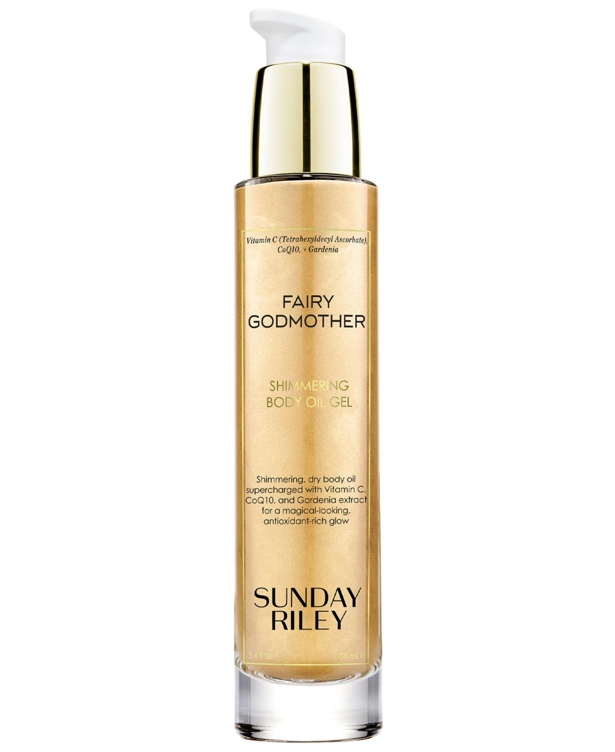 Sunday Riley Fairy Godmother Shimmering Body Oil Gel | Macys (US)