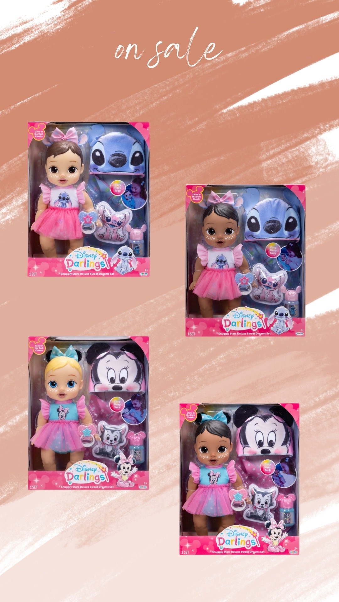 Walmart finds, perfect gifts for your little ones this Christmas !
🤩🛍️

Disney baby stitch & Minnie, find them @Walmart 🔗✨

Linking them here for easy access
(On Sale Now !)🚨