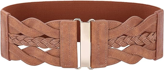 GRACE KARIN Women's Elastic Wide Belts Vintage Stretchy Belt Retro Fashion Cinch Belts for Dresse... | Amazon (US)