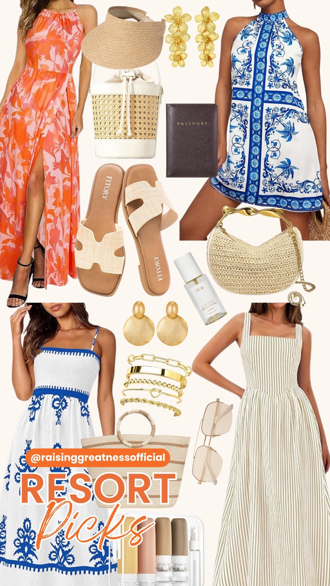 Vacation ready starts here with chic resort wear essentials featuring breezy summer dresses, stylish beach bags, statement earrings, and trendy sunglasses perfect for tropical getaways and sunny escapes. ✨🕶️

#ResortWear #VacationStyle #SummerOutfits #BeachVacation #ResortFashion #TravelStyle #SummerDressInspo #VacationReady #BeachStyle #HolidayOutfits


#LTKTravel #LTKSpringSale #LTKspring