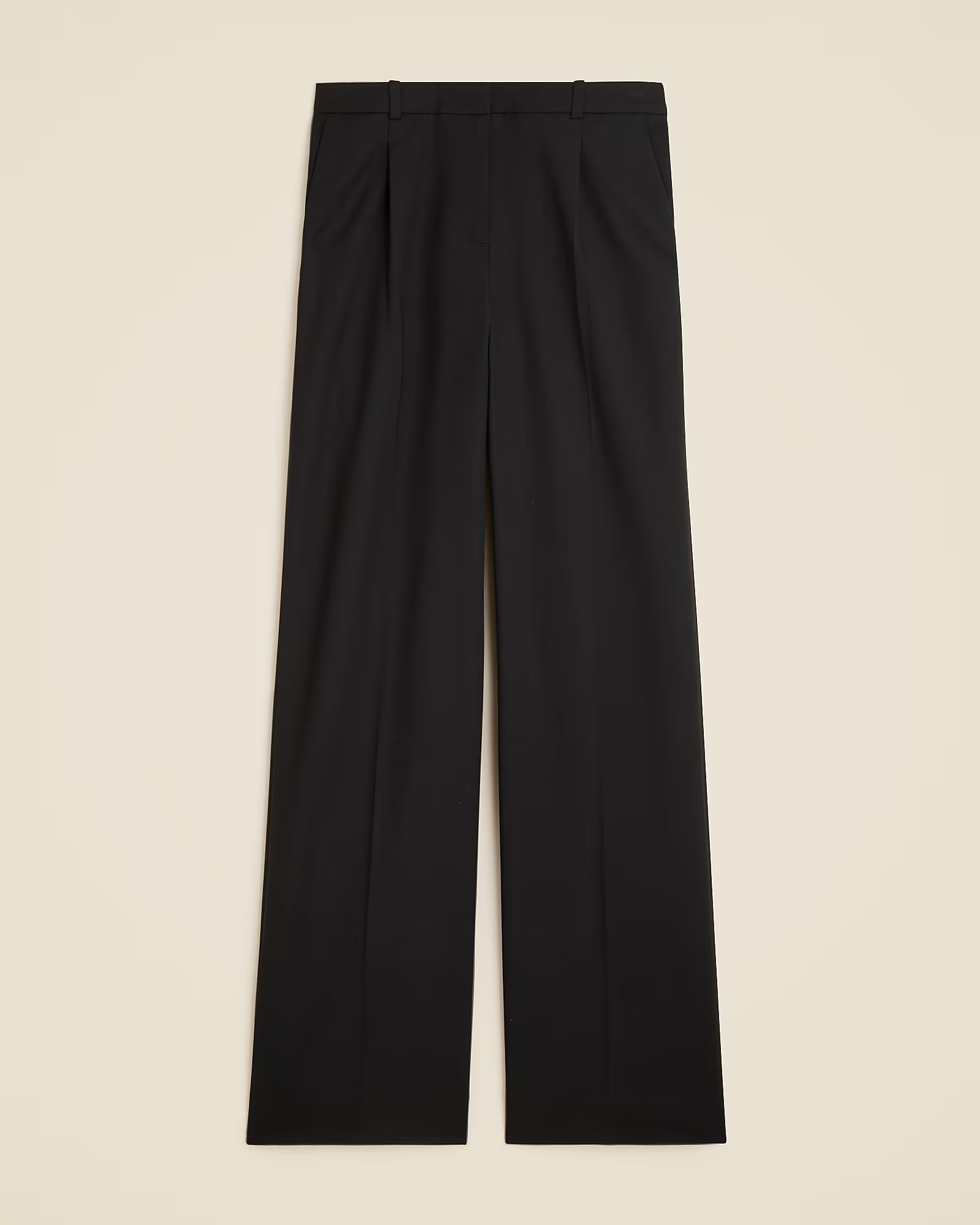Tall lower-rise Essential wide-leg pant in city twill | J. Crew US