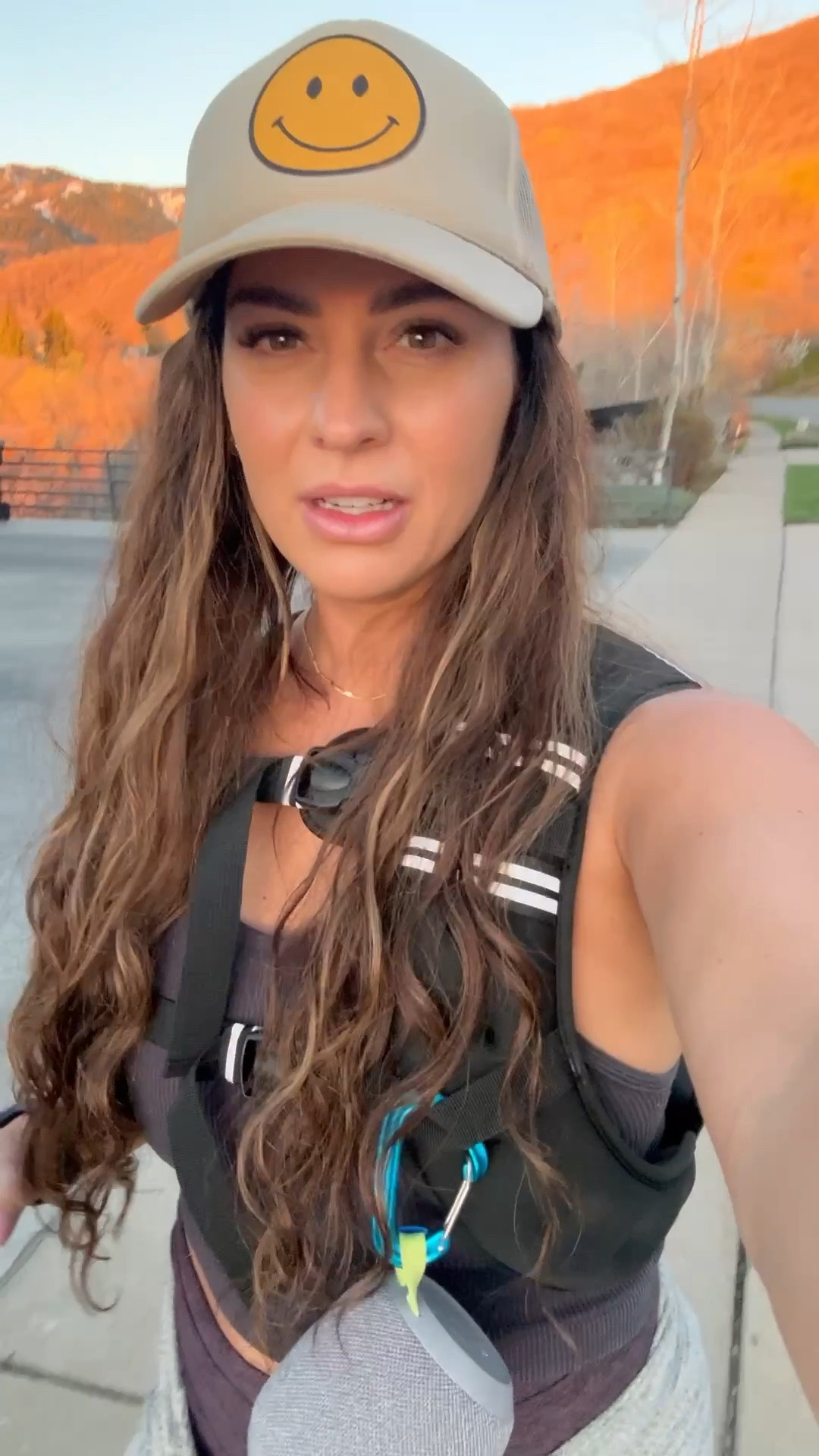 Sunset walks with my weighted vest and trusty speaker so we can jam out while we walk  

#LTKdayinmylife #LTKmomlife #LTKActive