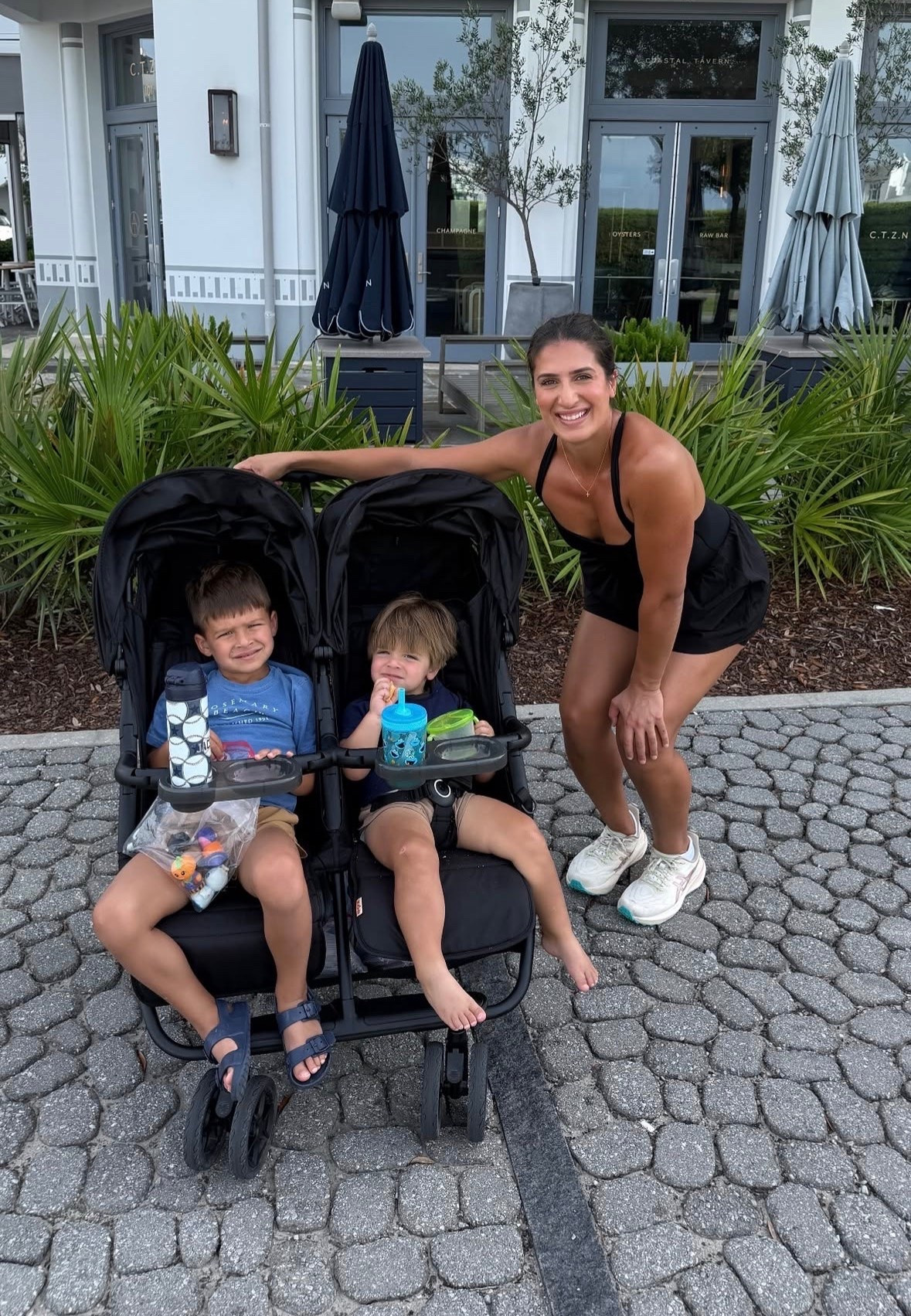 Happy to have a stroller that can keep up with our active boys!

stroller, strollers, uppababy, summer outfit, casual jumpsuit, sleeveless romper, one piece, beachwear, pool day, Grace White

#LTKmomlife #LTKTravel #LTKKids
