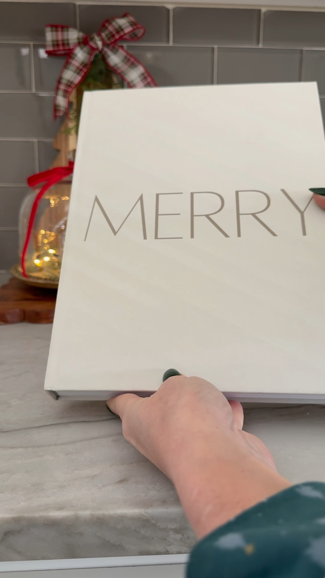 These Christmas coffee table books are such a beautiful holiday accent — clean, neutral, and completely blank inside so you can use them for recipes, planning, or saving Christmas cards. I styled them in my kitchen corner and on my coffee table… they add the prettiest seasonal layer anywhere.#LTKFinds #LTKDecor #ChristmasDecor #HolidayStyling #HomeFavorites
 

#LTKHome #LTKSeasonal #LTKHoliday #LTKSeasonal #LTKHoliday #LTKHome