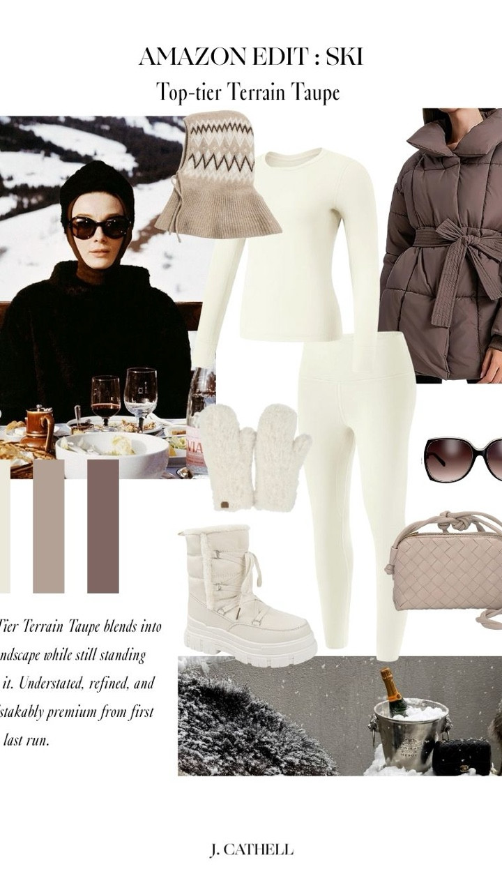 Top-Tier Terrain Taupe blends into the landscape while still standing above it. Understated, refined, and unmistakably premium from first lift to last run. 

 

#LTKSeasonal #LTKOver40 #LTKTravel