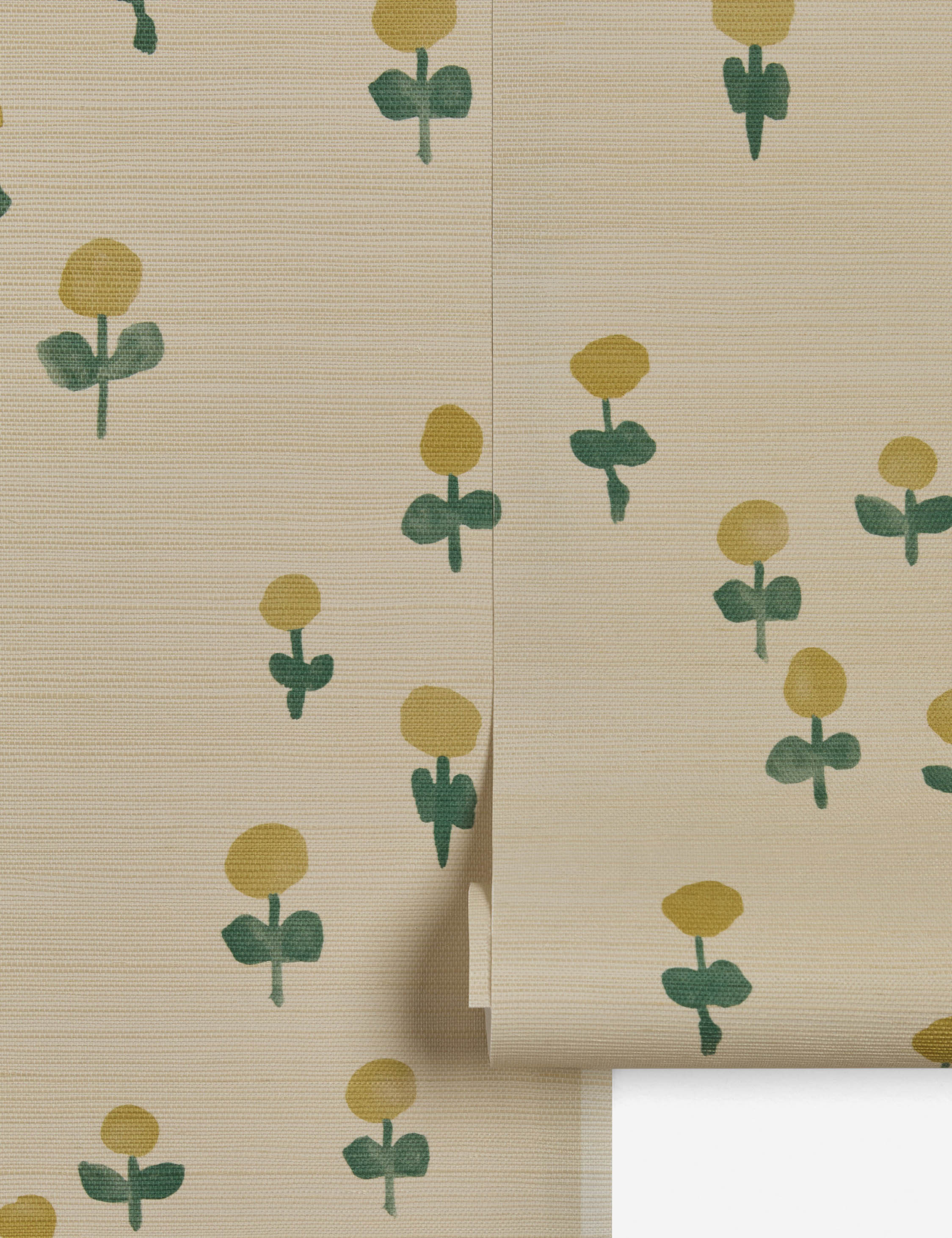Voi Grasscloth Wallpaper by Sarah Sherman Samuel | Lulu and Georgia 