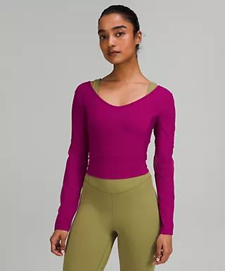 lululemon Align™ Long Sleeve Shirt | Women's Long Sleeve Shirts | lululemon | Lululemon (US)