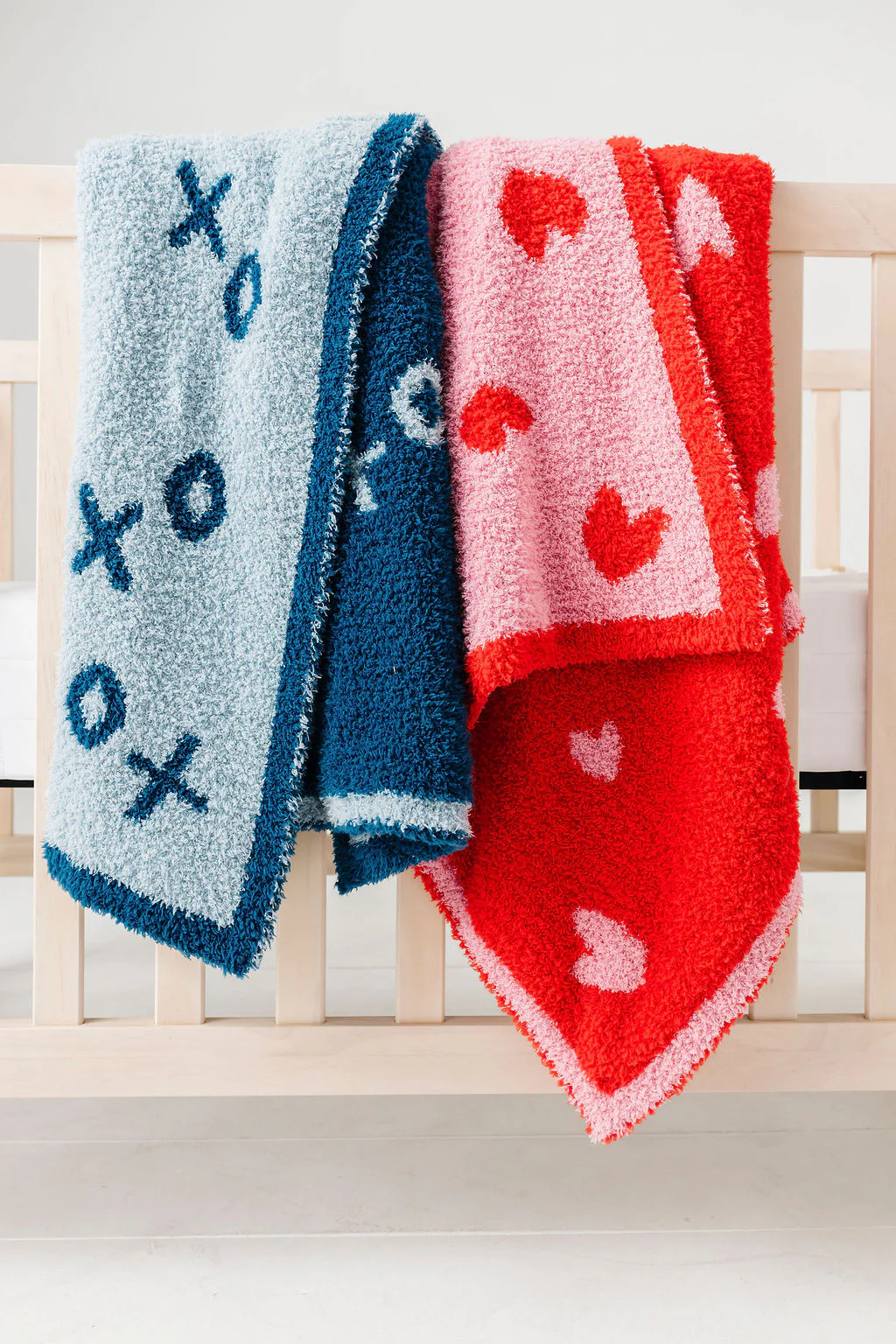Red Hearts Plush Blanket | In My Jammers