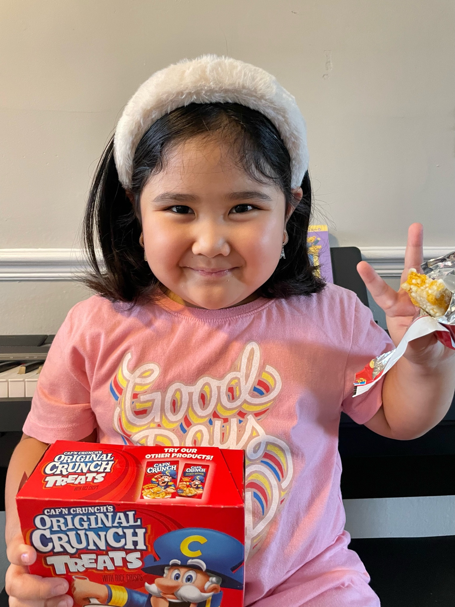 Say Ahoy to Cap’n Crunch’s Original Crunch Treats Bar! It’s the sweet, crunchy Cap'n Crunch cereal but now in a delicious vanilla drizzled treat bar - and only 100 calories! Also available in Crunch Berries and Peanut Butter flavors.

Kids
Snacks

#LTKfamily #LTKhome #LTKkids