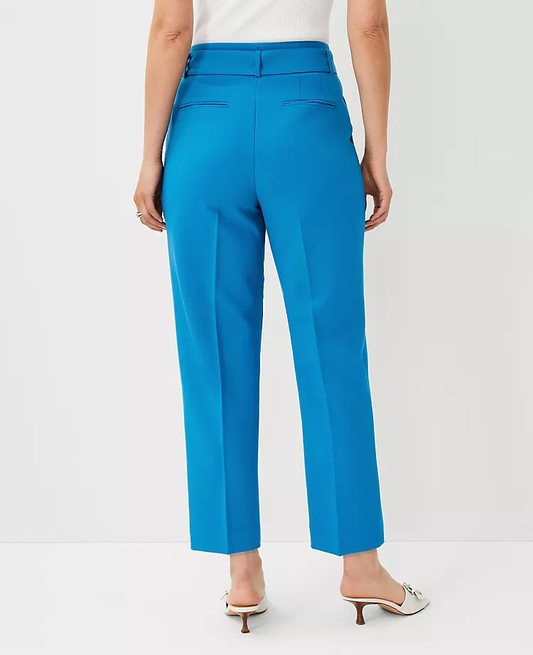The Belted Taper Pant | Ann Taylor