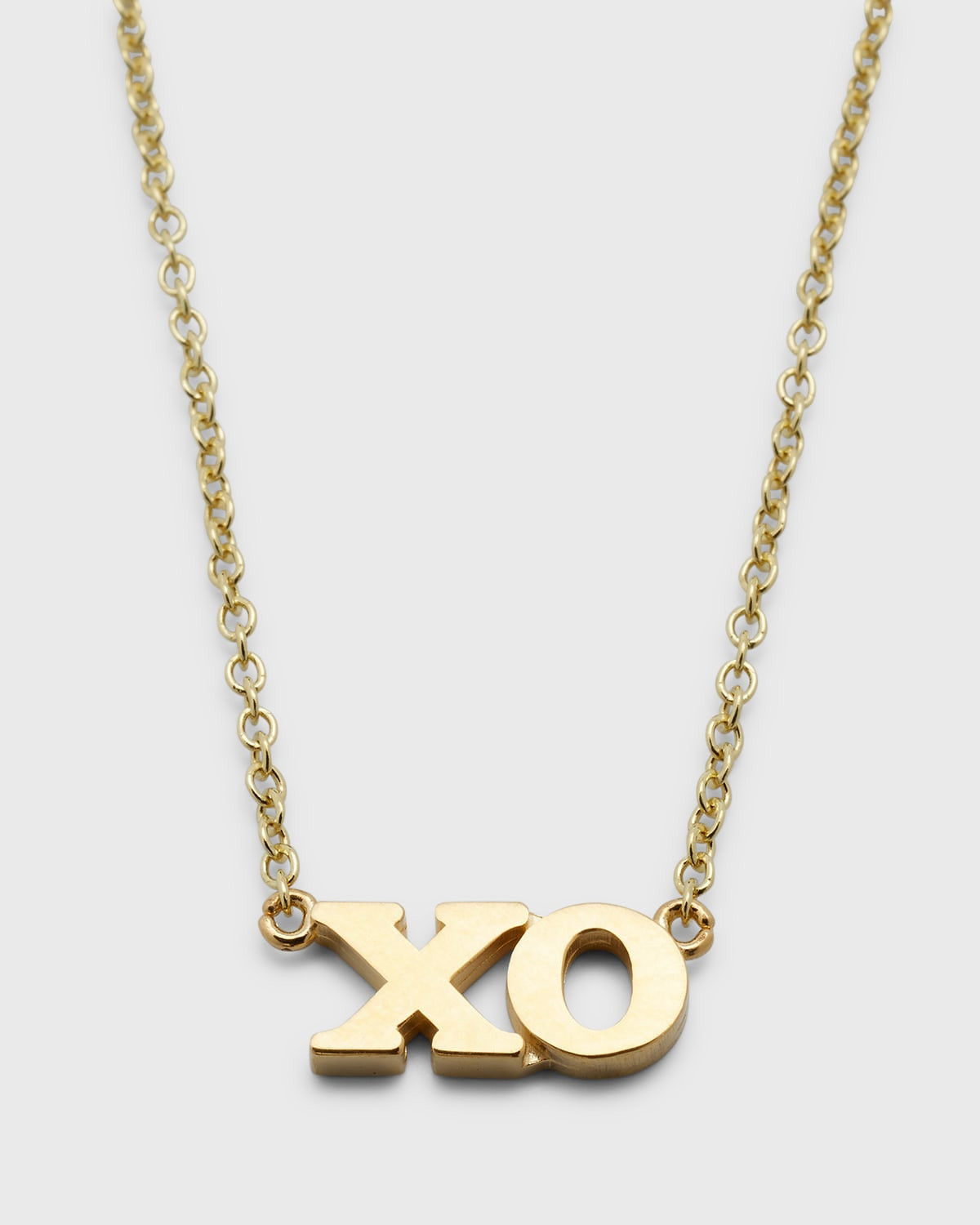 18k XO Pendant Necklace | Neiman Marcus