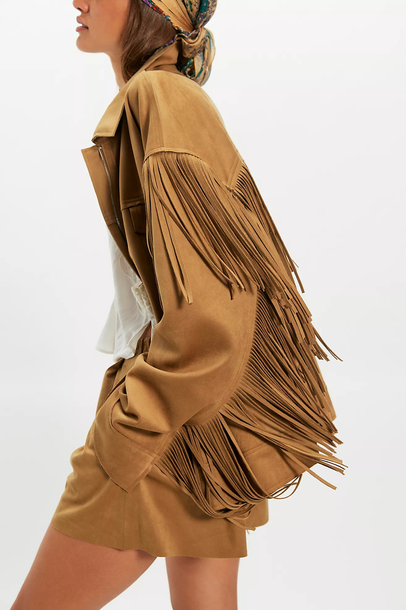 Norma Kamali Fringe Suit | Free People (UK)