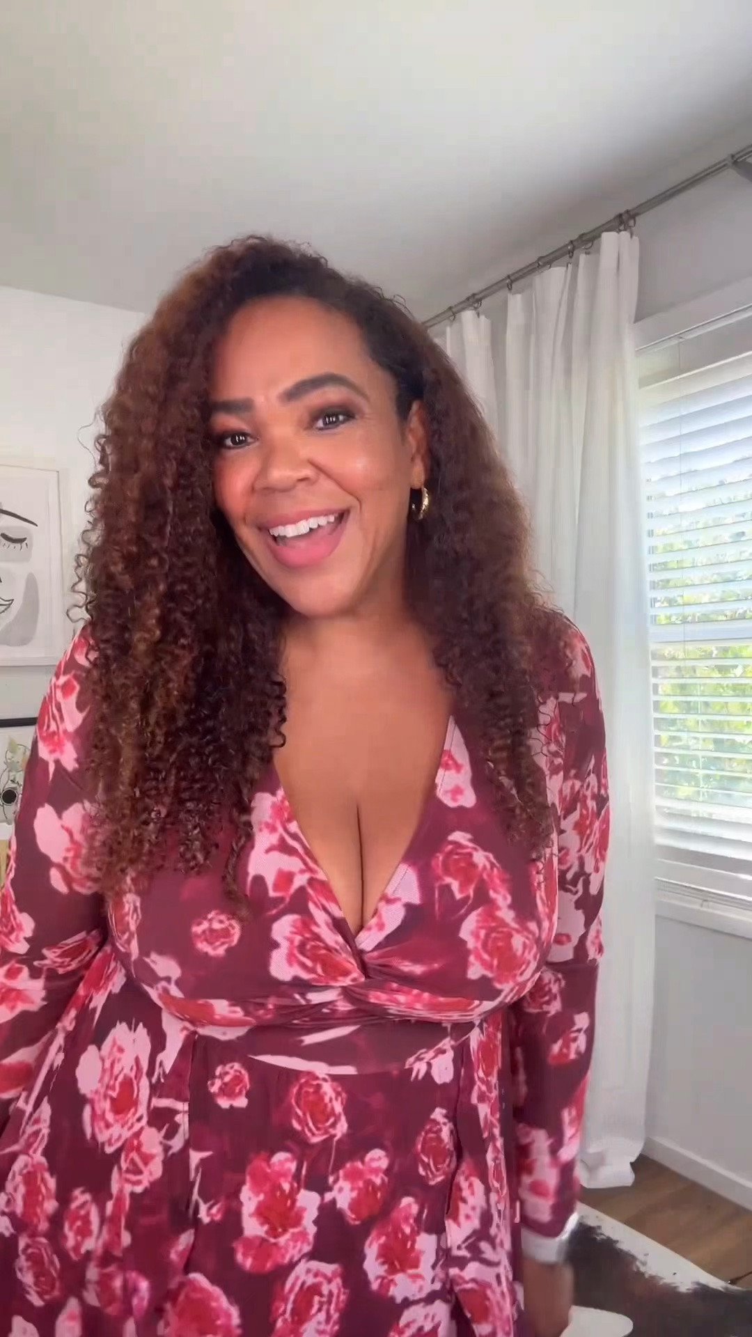 Fall florals have entered the chat! Pretty maxi wedding guest dress size large. Use 30% off promo code 9G1RUOTT at check out until 8/22 🫶🏾

This is from my weekly shopping 🛒 @amazonlive livestream show 📺 on my @amazon storefront.  Go to the link 🔗 in bio to follow me on Amazon and to get notifications of when I go live!

#LTKMidsize #LTKOver40 #LTKWedding