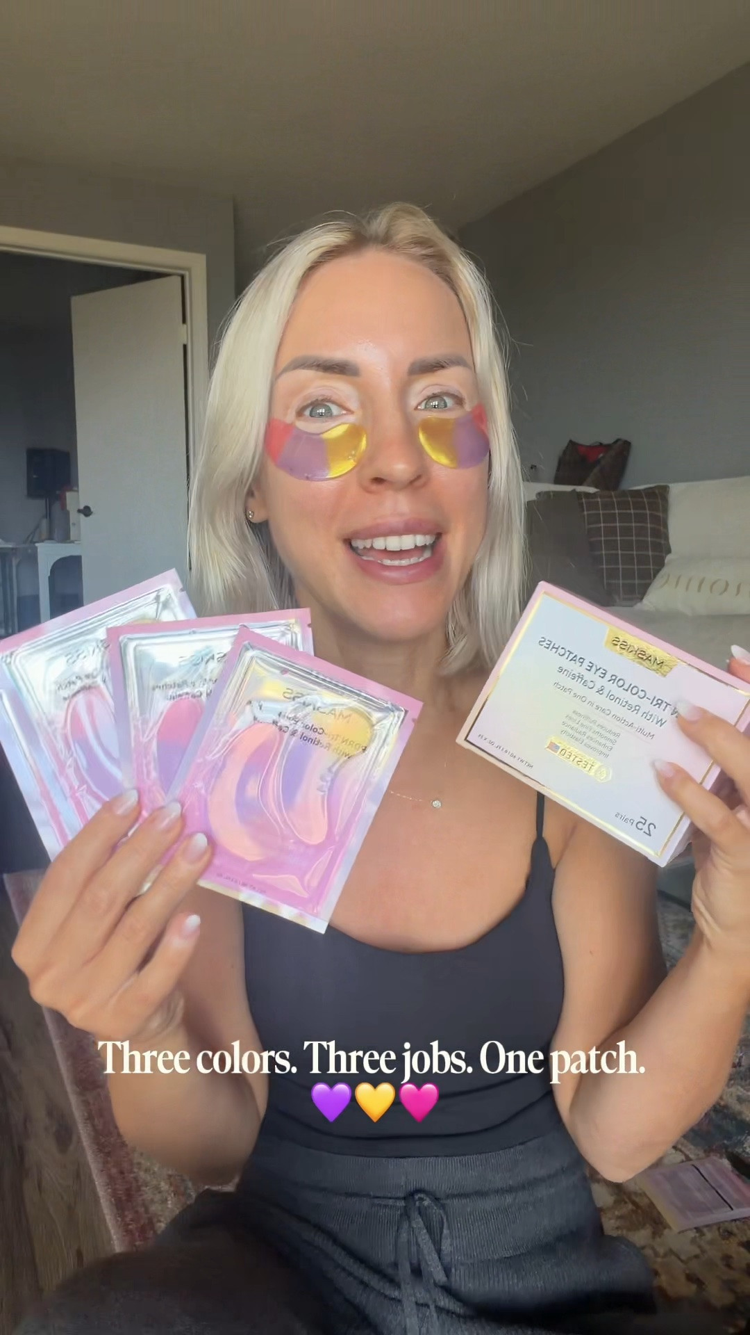 Three colors, three jobs, one patch and my under eyes are completely transformed 💜💛🩷✨#LTKskincare #Maskiss #MaskissEyeMasks #GoldEyeMasks

#LTKBeauty #LTKdayinmylife #LTKBeauty #LTKvlog