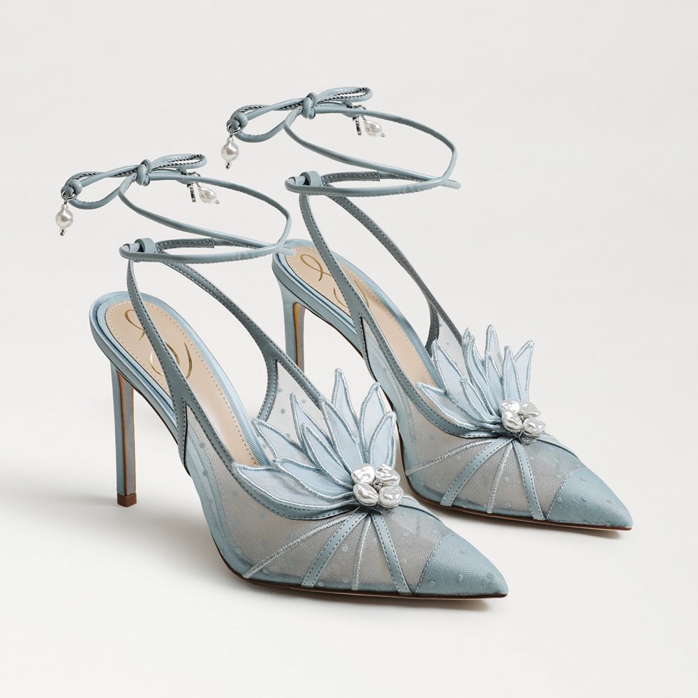 Aura Lace Up Stiletto Heel | Sam Edelman