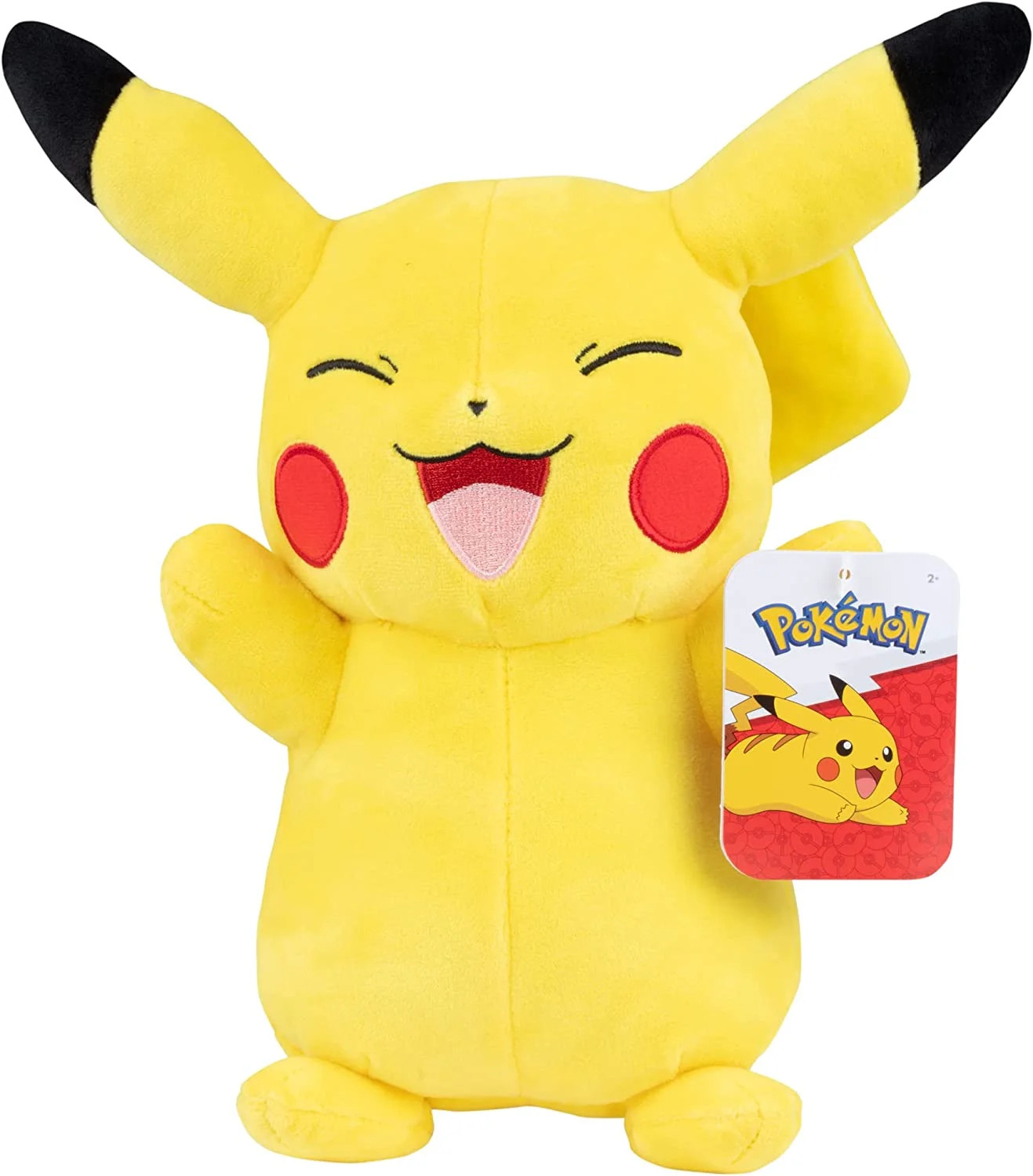 Pokemon 12" Large Happy Pikachu Plush - Officially Licensed - Generation One Figure - Quality Sof... | Walmart (US)