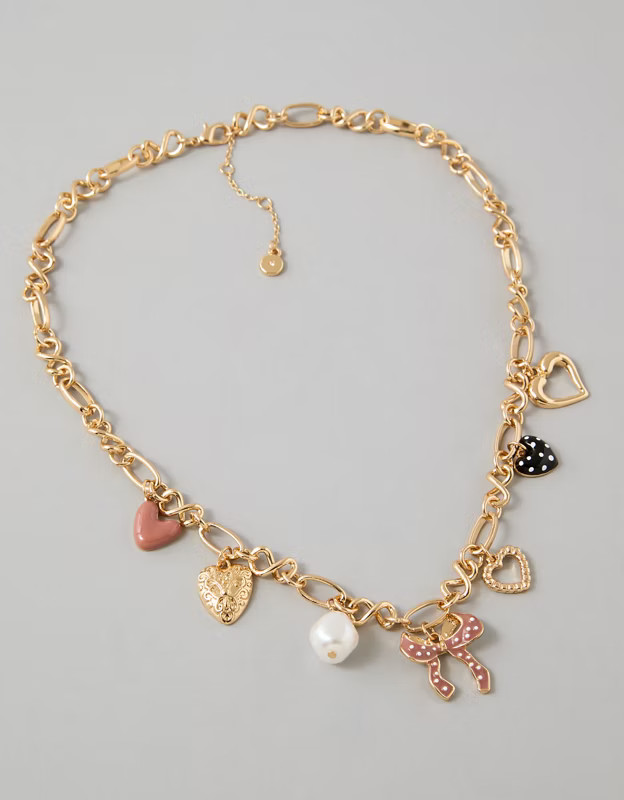 AE Charm Necklace | American Eagle Outfitters (US & CA)