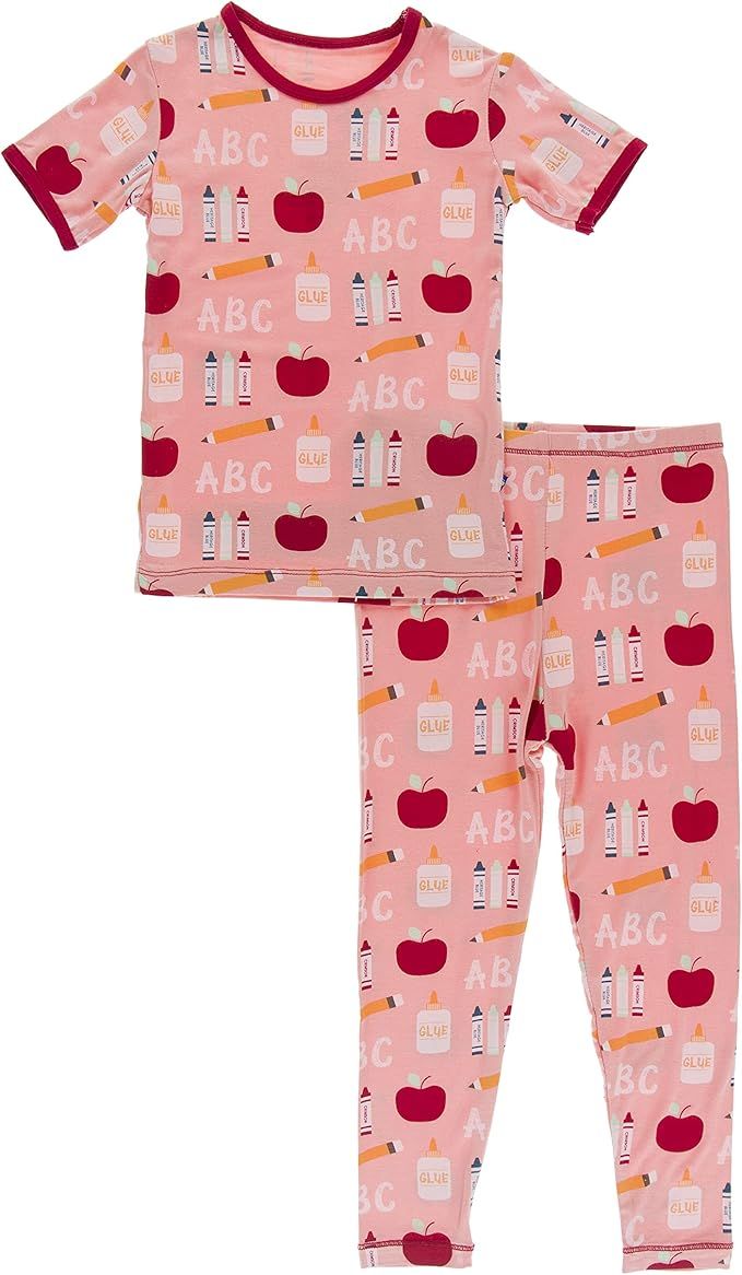 KicKee Pants 1st Day of School ABCs Pajama Set, Snug Pajamas for Boys and Girls | Amazon (US)