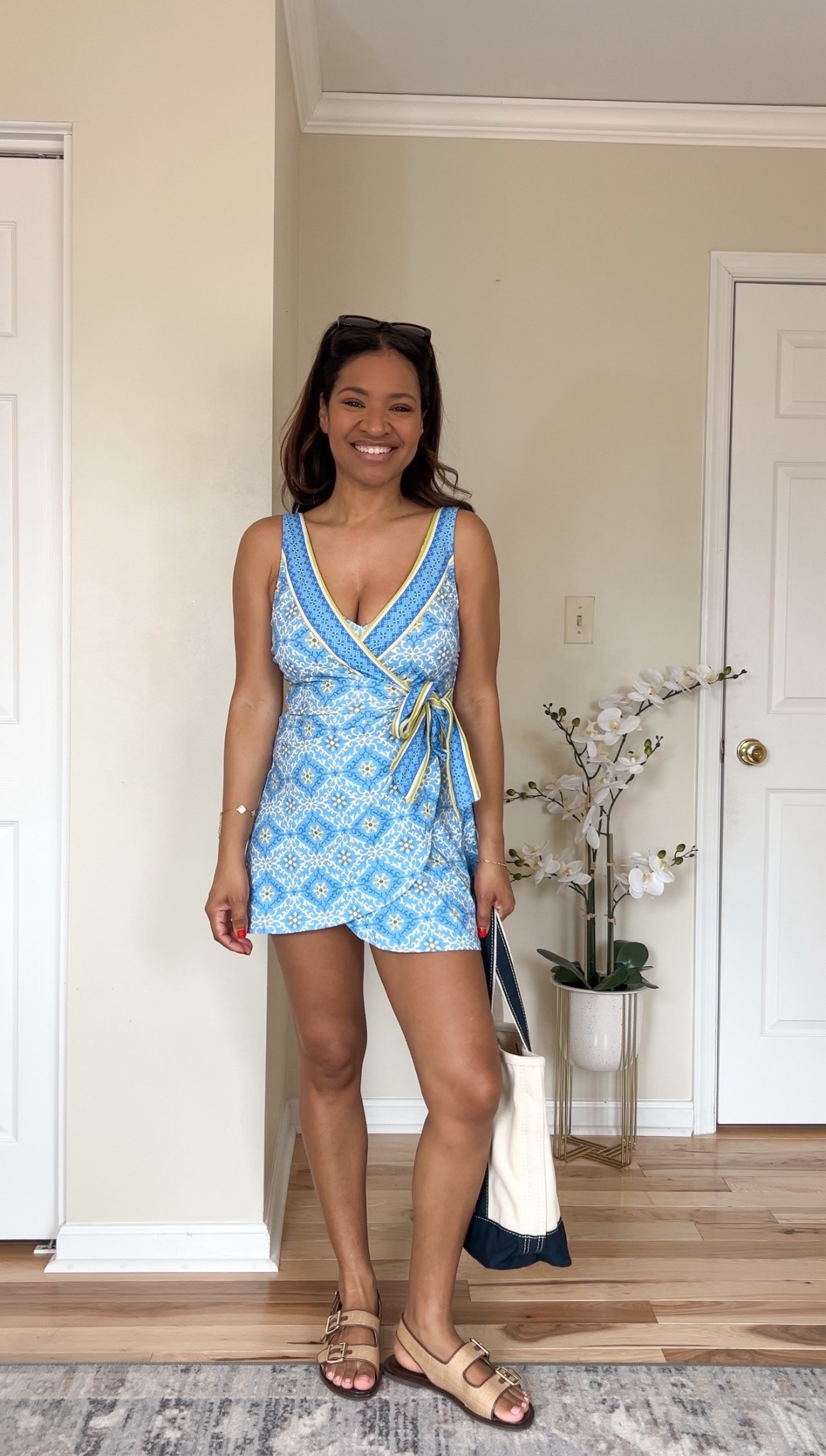 Lands End swimwear!. This one piece swim dress is a size medium. ￼

#ltkswim #ltkover40 #ltktravel

#LTKSwim #LTKTravel #LTKOver40