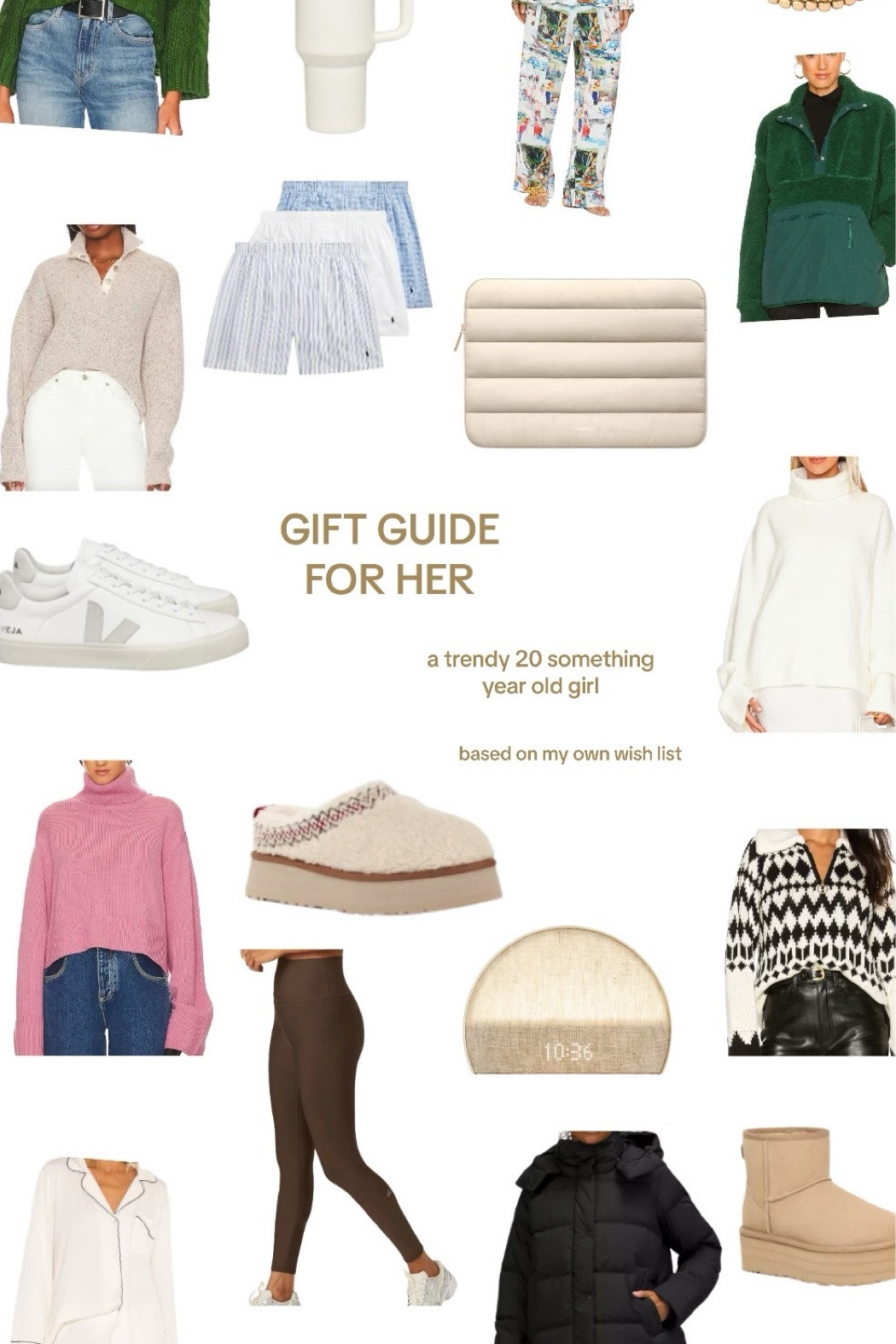 gifts for the trendy 20 something year old girl in your life

#LTKGiftGuide #LTKHoliday