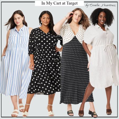 New in at Target for Spring. I’m all about the stripes and polka dots for classy, elegant plus size vacation outfits.

#LTKplussize #LTKover40 #LTKxTarget