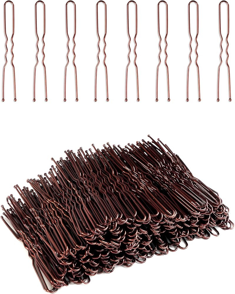 U Shaped Hair Pins, 360 Pcs Hair Pins for Buns, 2.36 Inches Premium Hair Pins for Women, Secure H... | Amazon (US)
