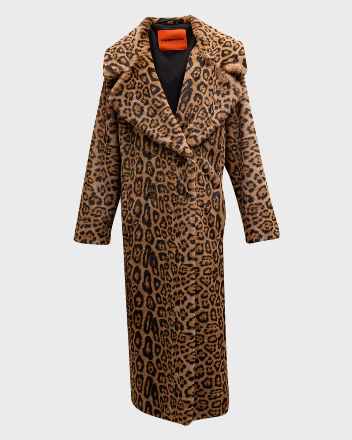 Jetz Cheetah Faux-Fur Coat | Neiman Marcus