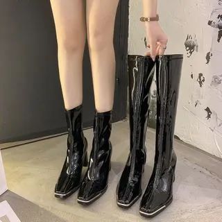 YAZZIONE - Chunky-Heel Short Boots / Tall Boots | YesStyle | YesStyle Global