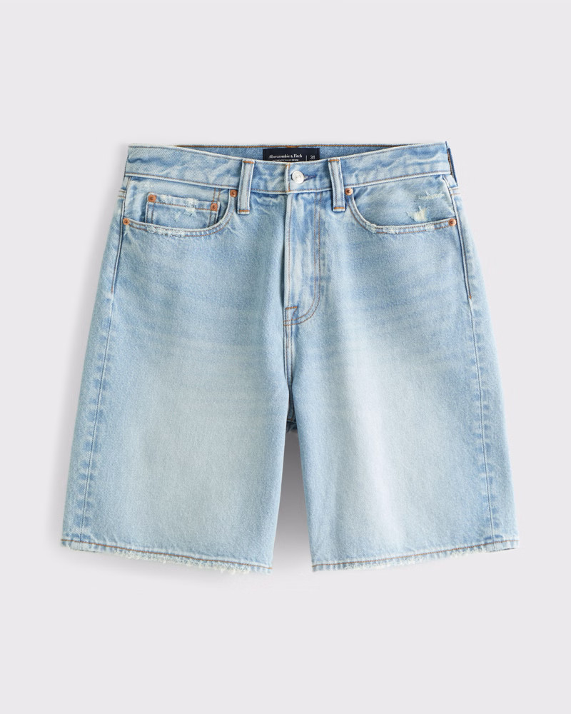 Baggy Denim Short | Abercrombie & Fitch (US)