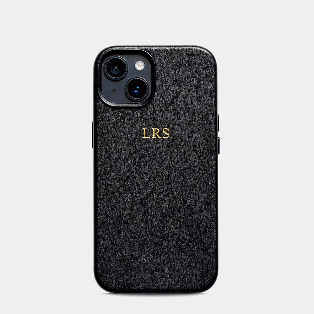 Black MagSafe Grain Texture Personalized Case | INSERIF (US)