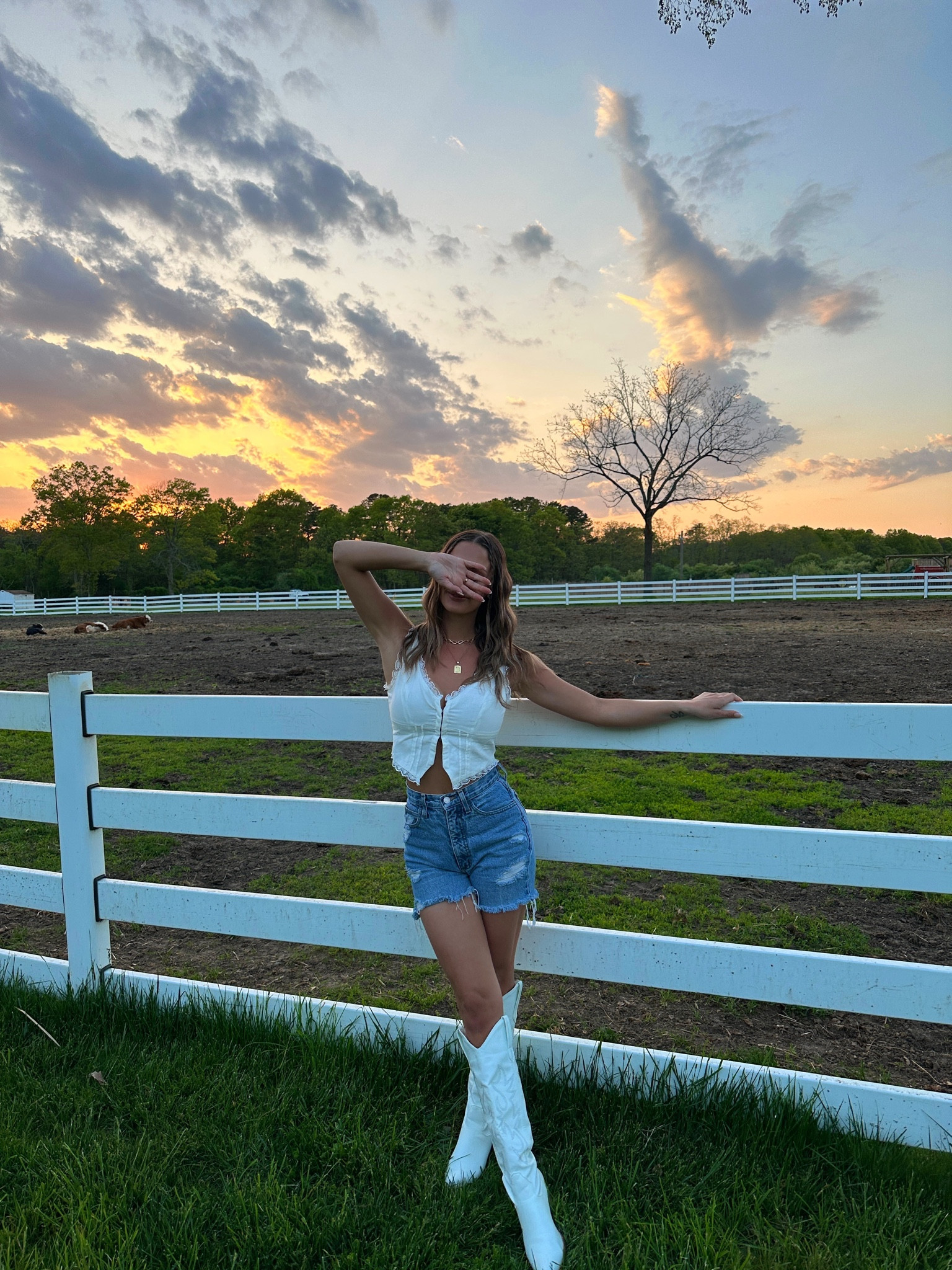 white top, cowboy boots



#LTKunder100 #LTKstyletip #LTKunder50