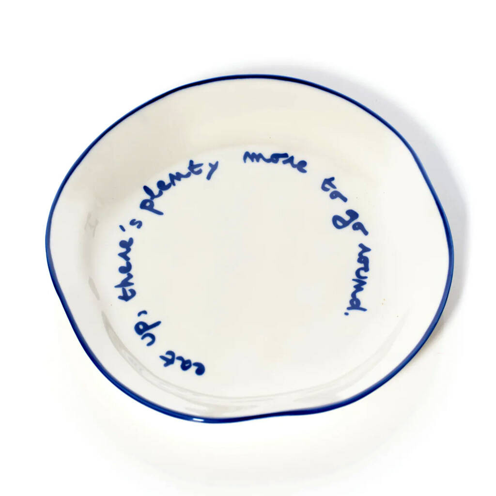 Eat Up, There's Plenty More To Go Around Statement Plate | Not On The High Street