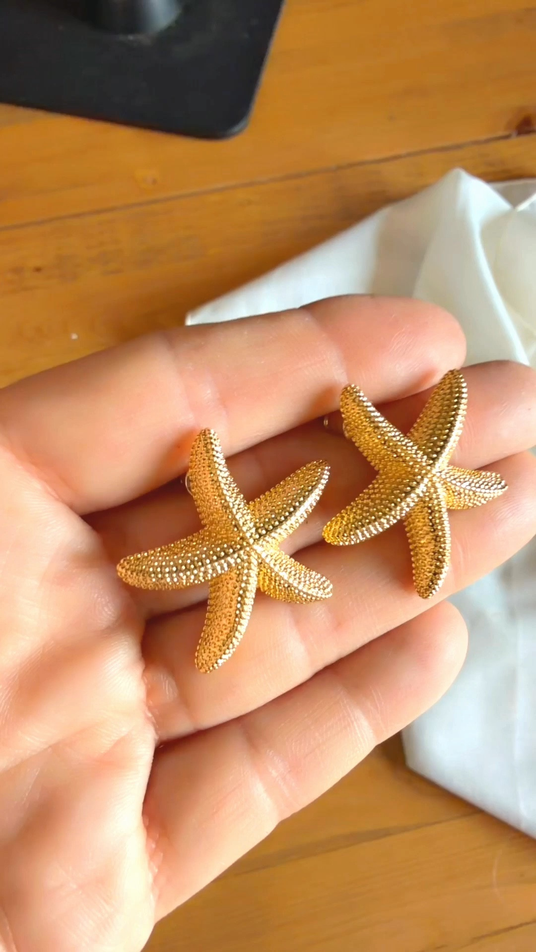 The ultimate beach vacation accessory. These gold-textured starfish statement earrings instantly elevate any summer outfit or resort wear look! Perfectly lightweight with a gorgeous beaded detail—a must-have for tropical trips, beach days, and mermaidcore style.

gold starfish earrings, gold sea star studs, textured gold earrings, coastal chic jewelry, coastal style, mermaidcore accessories, beach vacation jewelry, resort wear accessories, tropical vacation outfits, summer statement earrings, ocean jewelry, coastal fashion, beach accessories, gold stud earrings, summer jewelry trends, vacation fashion, statement studs, beachy accessories, gold statement earrings, spring break jewelry, tropical aesthetic, coastal outfit ideas

#LTKjewelry #LTKstyletip #LTKtravel #LTKswim #LTKfindsunder50 #LTKunder50 #LTKseasonal 

 #LTKSeasonal #LTKTravel
