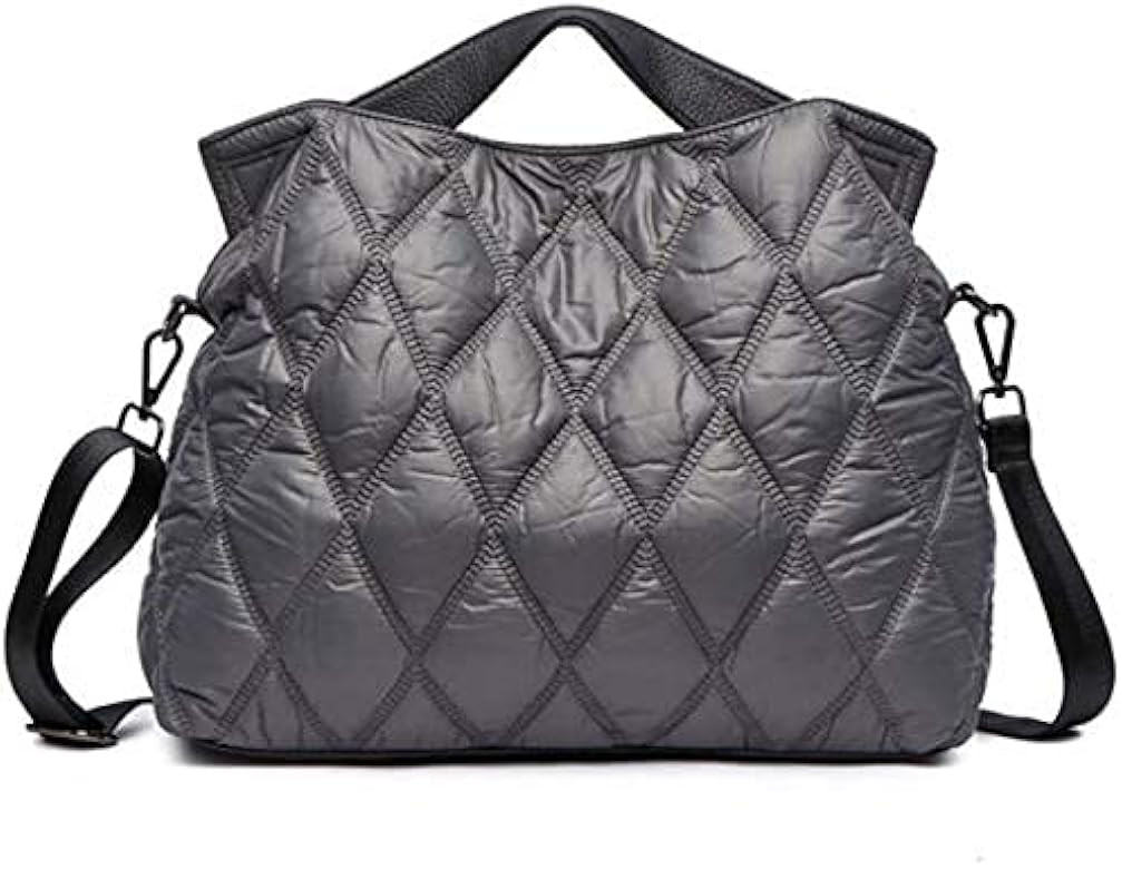 Lightweight Shoulder bag for Women, Fits anywhere Soft Quilted Padding Tote Bag Purse, Big Capacity, | Amazon (US)