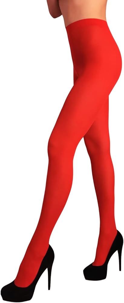 Mila Marutti Women's Tights Semi Opaque Stockings for Women Pantyhose Microfiber Nylons - Made in... | Amazon (US)