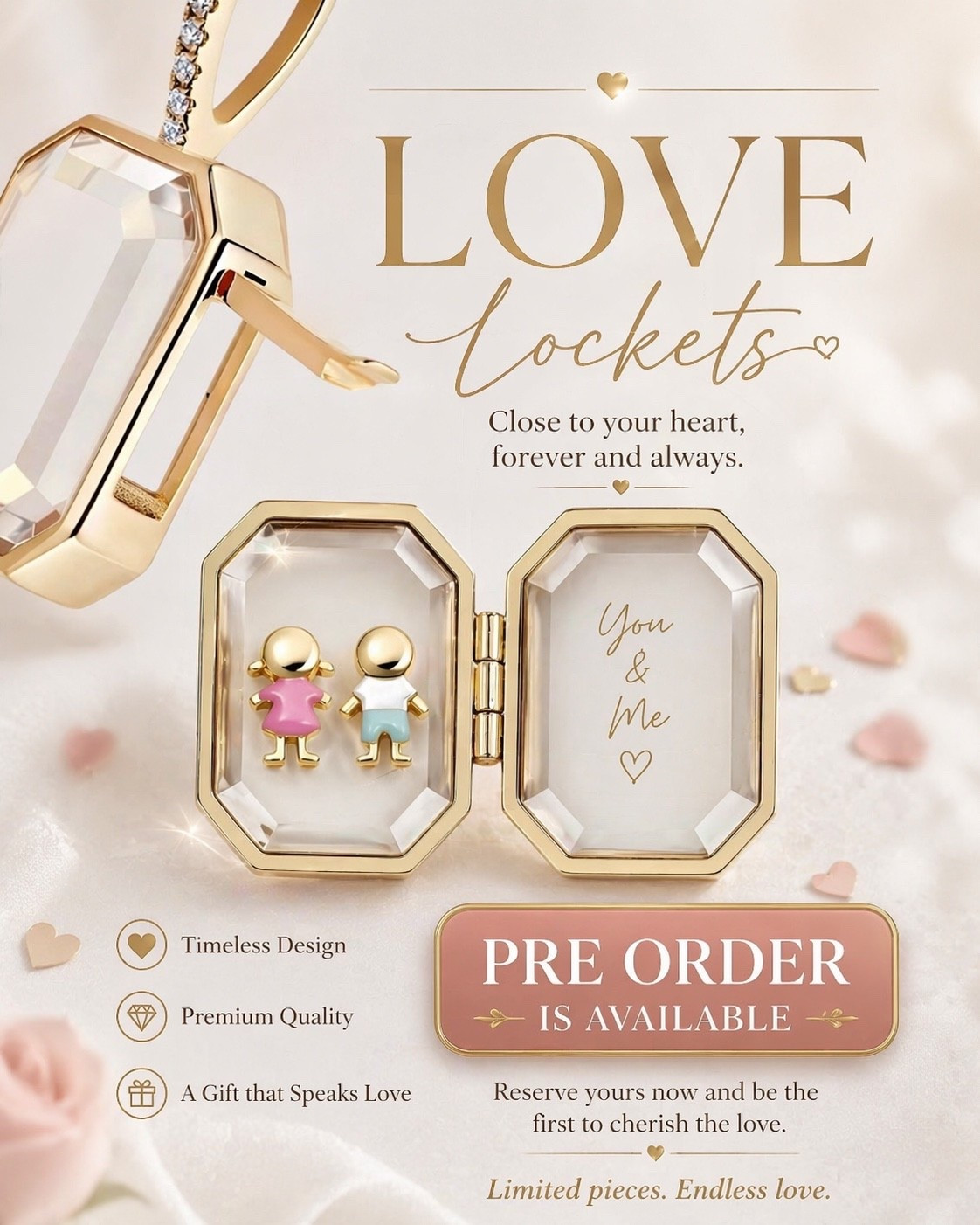 We already know your mom’s favorite… now everyone else will too.
Our Love Lockets hold the tiniest details that matter most.

Pre order is available
DM for details

#LTKdayinmylife #LTKmomlife #LTKMothersDay