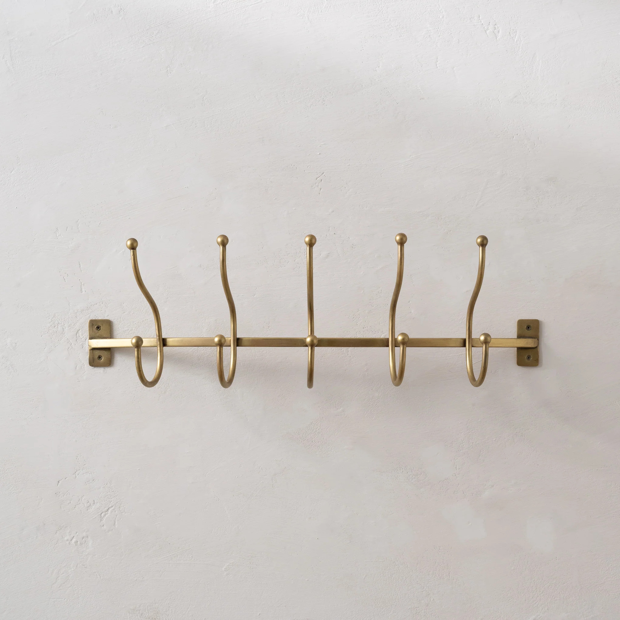 Webster Antique Brass Hook Rack | Magnolia
