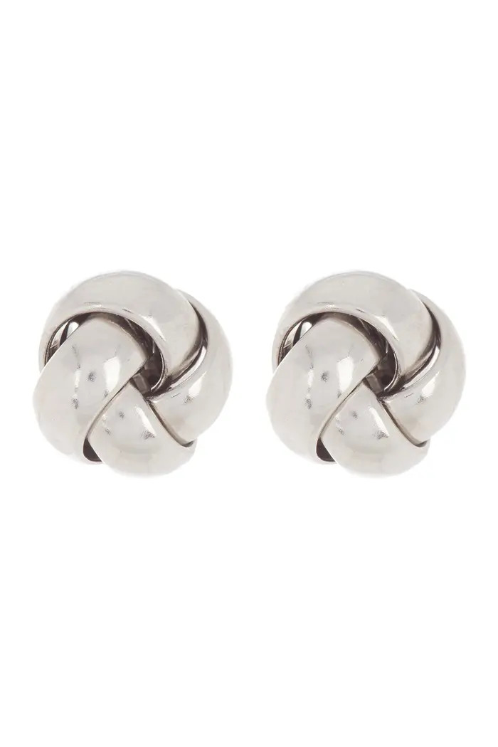 Sterling Silver Knot Stud Earrings | Nordstrom Rack