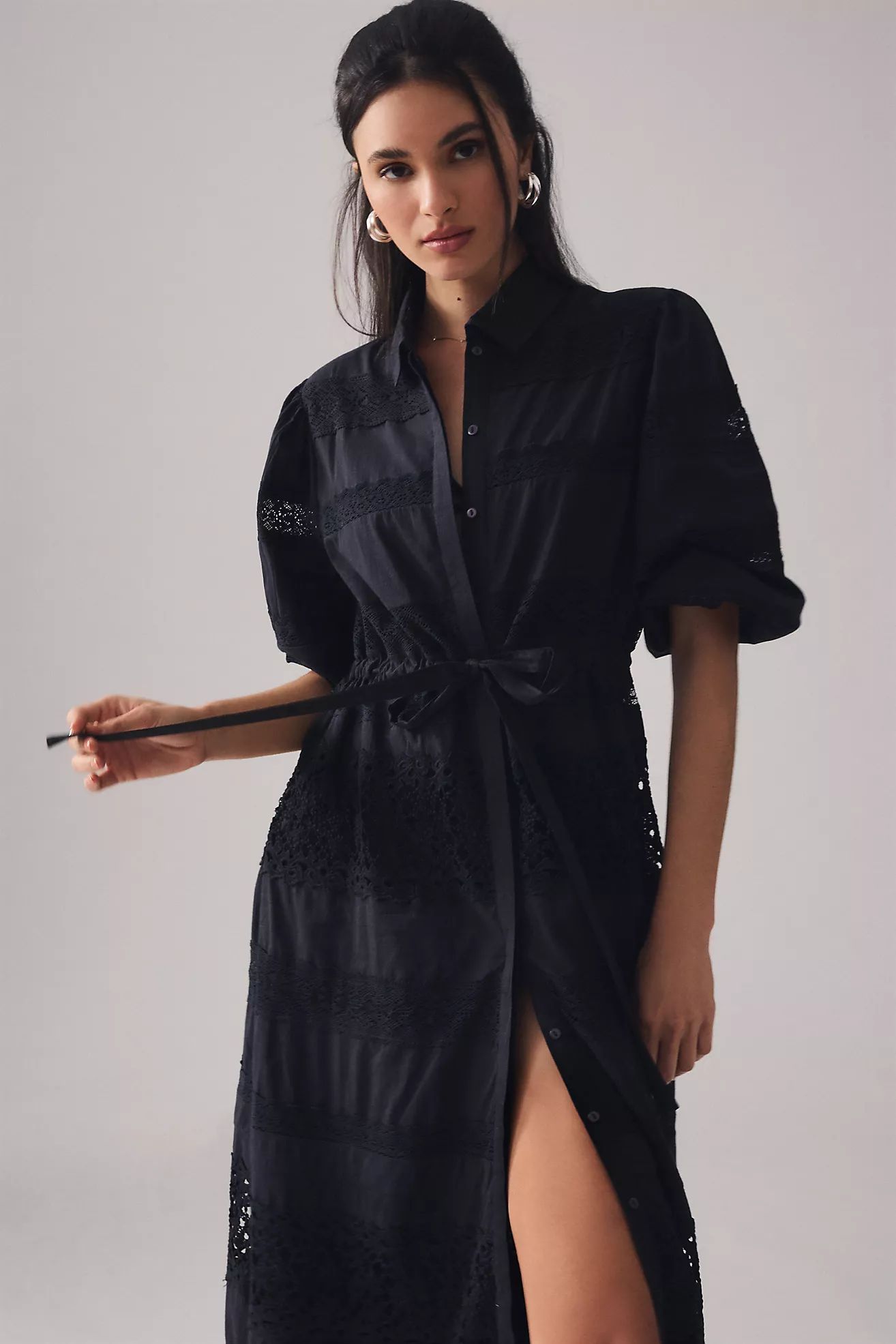 Forever That Girl Lacey Shirt Dress | Anthropologie (US)