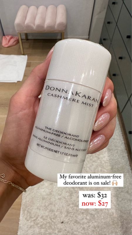 Donna Karan aluminum-free deodorant on sale at Nordstrom 

#LTKunder50 #LTKsalealert #LTKbeauty