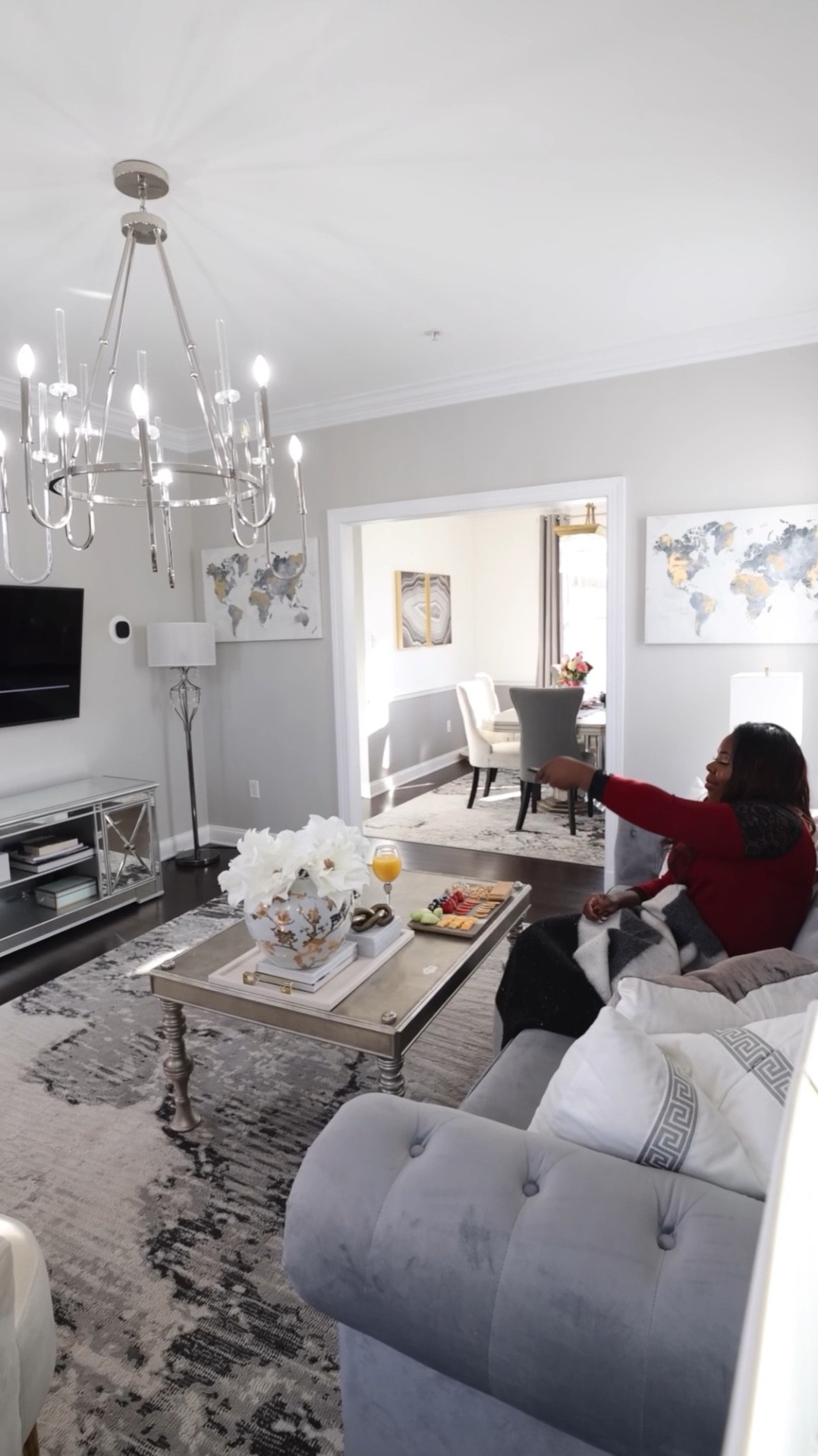 This is how I do it, its Saturday night and the party is on my couch 😂. As I get older, I enjoy my own company and couch parties! Are you a homebody? I ordered all of my groceries and snacks with my Walmart+ membership and I got it with free same day delivery! ($35 order min. restrictions apply). It’s a win win for this mama 🙌🏾. Check out my stories to check out  Walmart +. Enjoy your weekend! #walmartplus  #walmartpartner 

#LTKxWalmart #LTKSummerSales #LTKHome