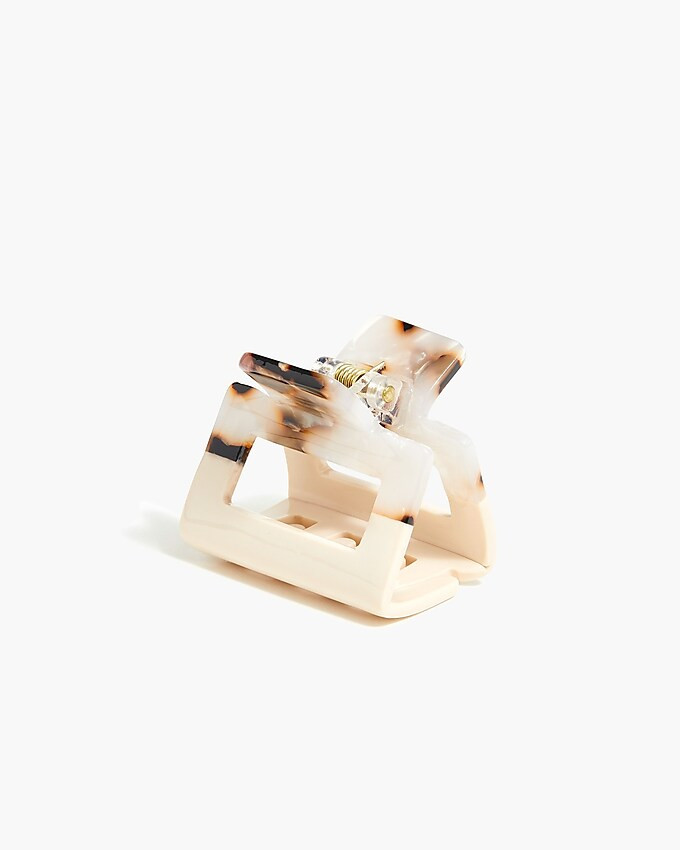 Colorblock tortoise claw hair clip | J.Crew Factory