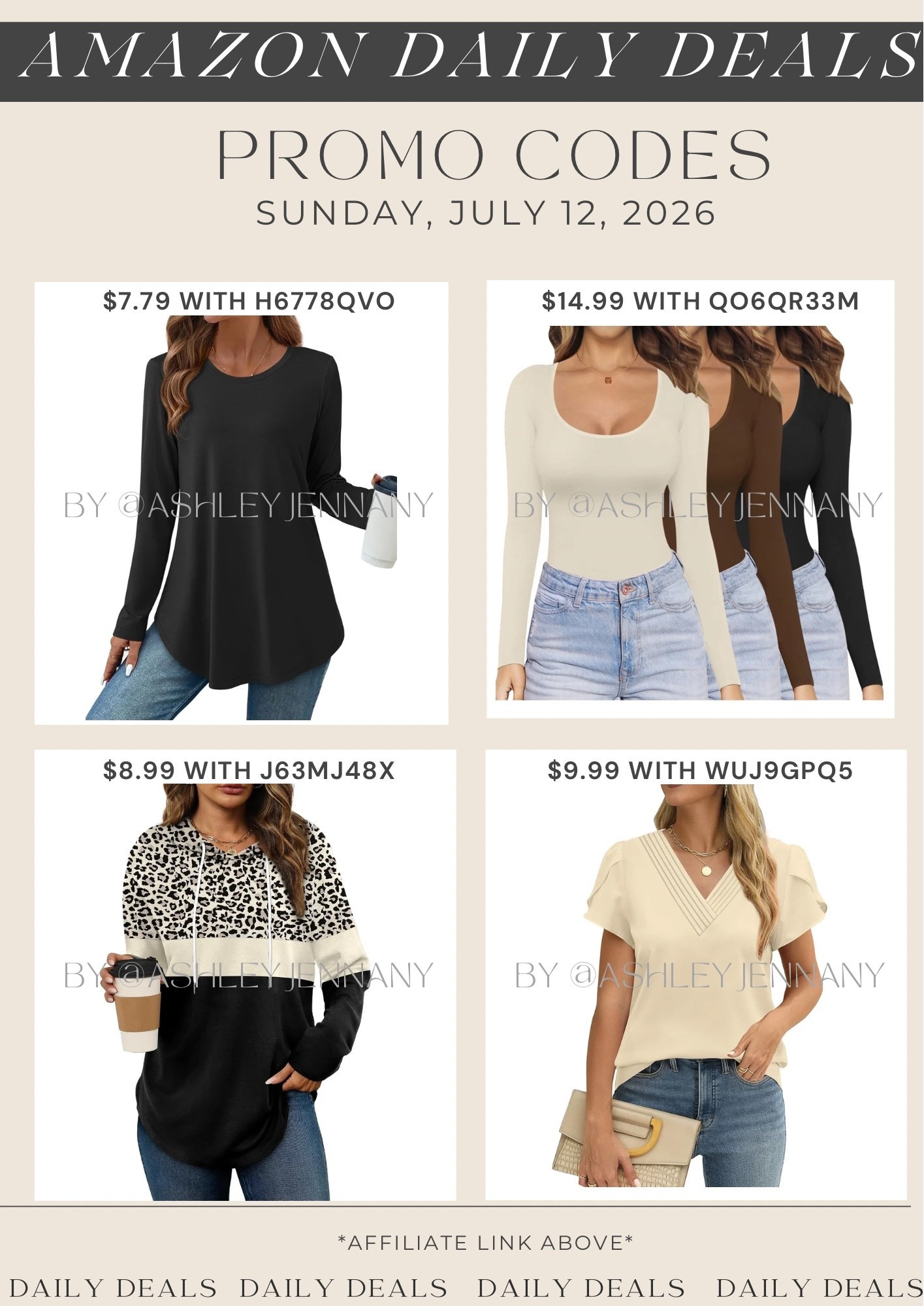 Amazon deals

#LTKSaleAlert #LTKMidsize #LTKootd