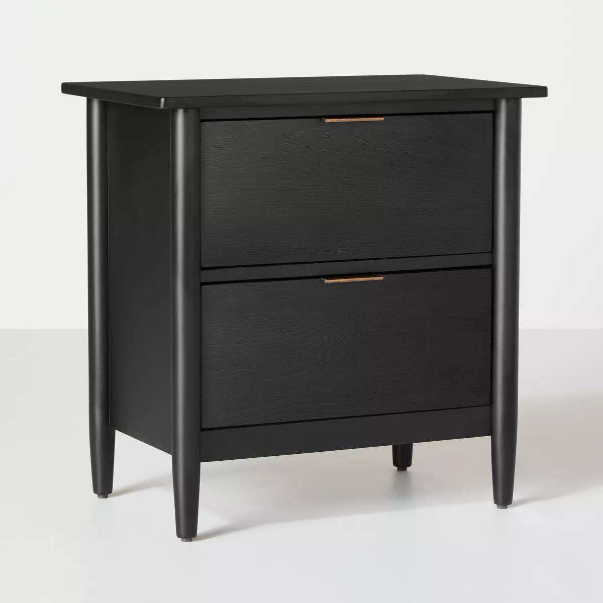 2 Drawer Modern Wood Nightstand - Hearth & Hand™ with Magnolia | Target