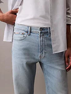 Standard Straight Fit Jeans | Calvin Klein | Calvin Klein (US)